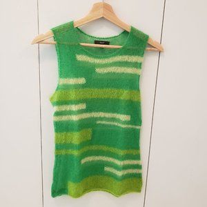 Vintage 90s Daryl K Green Mohair Top